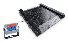 OHAUS DFD32M500ES Defender 3000 Drum Scale, 500 lbs, 30 x 30&quot; platform-