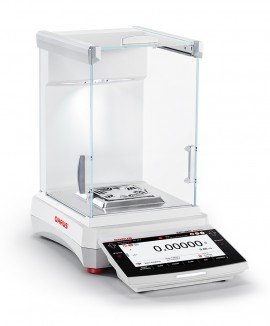 OHAUS EXP125D/AD Explorer Plus Semi-Micro Balance, 2.89 and 4.23 oz, 0.01 and 0.1 mg-