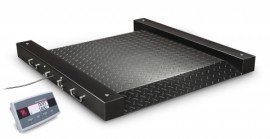 Ohaus i-DFD25P2500E1R Drum Scale, 2500lb Capacity-