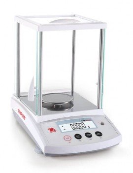 OHAUS PR124 PR Series Analytical Precision Balance with InCal, 4.2 oz-