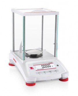 OHAUS PX124/E PIONEER Analytical Balance, 120 g, 90 mm diameter-