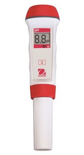 OHAUS ST10 Starter pH Pen Meter, 0.0 to 14.0 pH, 0.1 pH accuracy-