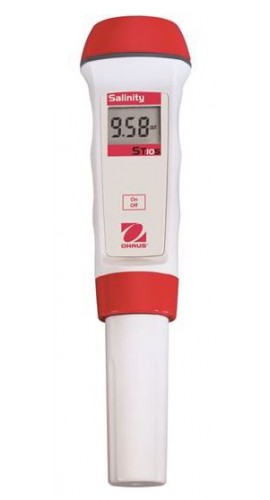 OHAUS ST10S Starter Salinity Pen Meter, 0.0 to 10.0 ppt, &amp;plusmn;2.5% FS-