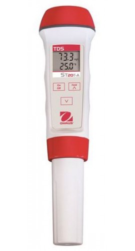 OHAUS ST20T-B Starter TDS Pen Meter, 0 to 1000 mg/L, &amp;plusmn;1.5% FS-