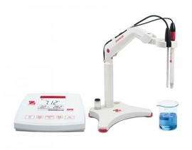 Ohaus ST3100M-N Starter Series pH and Conductivity Bench Meter, -2.00 to 20.00 pH, ST230, STTEMP30 and STCON3 probes-