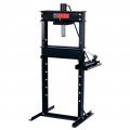 Omega Lift 60253 Hydraulic Shop Press with hand pump, 25 ton-