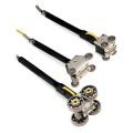 Omega 98202K Roller Surface Thermocouple Probe with miniature connector with molded strain relief, type K, 32 to 401&amp;deg;F-