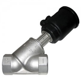 Omega AAV-1120 Air-Actuated Diaphragm Valve, 2-Way Normally Closed, 3/4", 9 Cv, 316L SS-