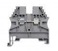Omega AVK-4 Feed-Through Terminal Block, 30 A, 26 to 10 AWG, 6 mm, gray-