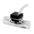 Omega BV2000TRN100B Turbine Flow Meter, 1 LPM to 10 LPM, 3/8" NPT Male, 1 m Cable-