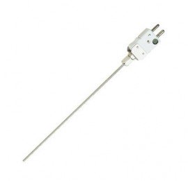 Omega CAIN-14U-6-NHX Quick Disconnect Thermocouple Probe, Type K, 1/4 dia x 6", Inconel 600-