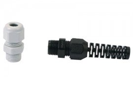 Omega CG-7211981 Cable Gland Locknut, M20, Gray-