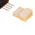 Omega CX136-4 Crimp Contact Connector, 4-contact, push-on style-