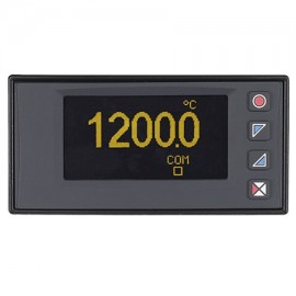 Omega DP400T Series Temperature Panel Meter, thermocouple/RTD input, 2 analog current output-