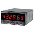 Omega DP41 Series Panel Meter with LED, analog current/voltage input, AC supply-