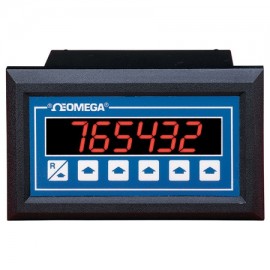 Omega DPF60 Series Ratemeter/Totalizer, current/voltage input, 2 relays-