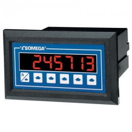 Omega DPF76 Series Ratemeter/Totalizer, pulse input, rate and total-