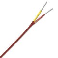 Omega FF-K-24S-TWSH-100 Type K Thermocouple Wire, FEP insulation, 24 AWG, twisted and shielded, 100' spool, stranded-