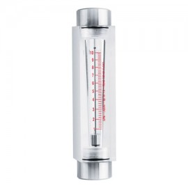 Omega FL7000 Series Variable Area Flow Meter, water, 0.1 to 1 GPM, 1/2" NPT female-