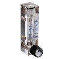 Omega FL-2000 Series Acrylic Flow Meter, air, 0.26 to 2.64 GPM, 1/8" NPT female-