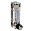 Omega FL-2000 Series Acrylic Flow Meter, air, 0.53 to 6.60 GPM, 1/8" NPT female-