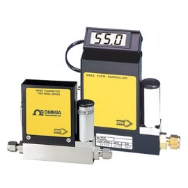 Omega FMA5400A/FMA5500A Series Gas Mass Flow Controller, 0.25 to 10 SLM, 1/4" compression-