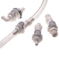 Omega FT-HFC-35 Series Polysulfone Quick Coupling, plug, 1/2" NPT male-