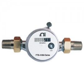Omega FTB-4105A Series Turbine Flow Meter with pulse output, liquid, 0.22 to 20 GPM, 3/4"-