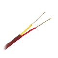 Omega GG-K-24-SLE-500 Type K Thermocouple Wire, glass braid insulation, 24 AWG, special limits of error, 500' spool, solid-