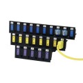 Omega MBS-02 Bezel Mounting Strip for SMP connectors, 2 positions-