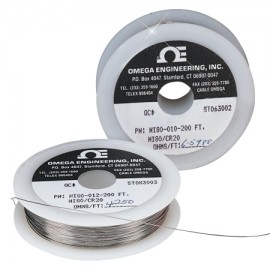 Omega NI80-025-200 Resistance Heating Wire, 200', 0.253" (0.64 mm)-