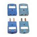 Omega OSTW-KI-M Standard Thermocouple Connector with write-on window, type K male, glass-filled nylon, IEC color code-