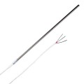 Omega PR-10 Series RTD Probe, 100 Ω, -58 to 482°F, 1/8 dia x 6", 3-wire-