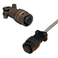 Omega PT06F8-4S-R Twist Lock Connector, female socket, 4-contact-