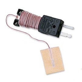 Omega SA1 Series Fast Response Self-Adhesive Thermocouple with miniature connector and spool caddy, type K, 80&amp;quot;, 5-pack-