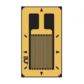 Omega SGD Series Linear Strain Gauge, 350 Ω, 0.256 x 0.122" grid, solder pads, steel-compensated, 10-pack-