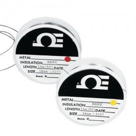 Omega SPIR-020-50 Uninsulated Thermocouple Wire, 24 AWG, 50', type J (+)-