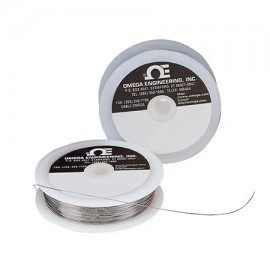 Omega SPPL-002 Uninsulated Thermocouple Wire, type R, 44 AWG, negative leg, solid-