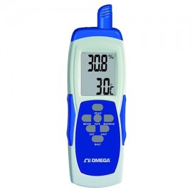 Omega THDP-10 Temperature/Humidity/Dew Point Meter, -4 to 122℉, 0.1 to 99.9%-