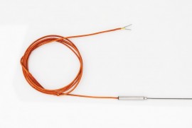 Omega TJC36-CPSS-020G-12 Transition Joint Thermocouple Probe, Type T, 0.02 dia x 12", 304 SS-