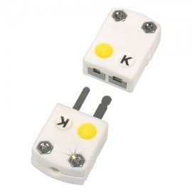 Omega USHX-K-F Ceramic Ultra-High-Temperature Miniature Thermocouple Connector-