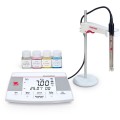 OHAUS AB23PH-F Aquasearcher pH Meter with pH buffer mini kits, 0.00 to 14.00 pH-