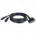 OTC 3305-72 Extension Cable, DB-25 to 8-Pin DIN-