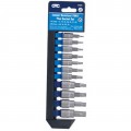 OTC 5905 Tamper-Resistant Torx Plus Socket Set, 11-pack, 1/4" and 3/8" drive-