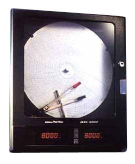 Partlow MRC 8000 Circular Chart Recorder-