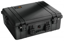 Pelican 1600 Large Case, Black, Clearance Pricing-