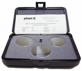 Phase II 900330-9410M Master Hardness Tester Block Calibration Kit, C Scale Indentor,  -