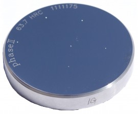 Phase II 900340-9001D Rockwell Hardness Test Block, HR 15 N-