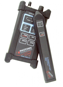 Photonix PX-D605 Fiber Optic Power Meter and 1310 to 1550 nm Source Set-