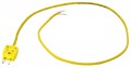 PIECAL 020-0210-K Thermocouple Plug with stranded wire, type-K-